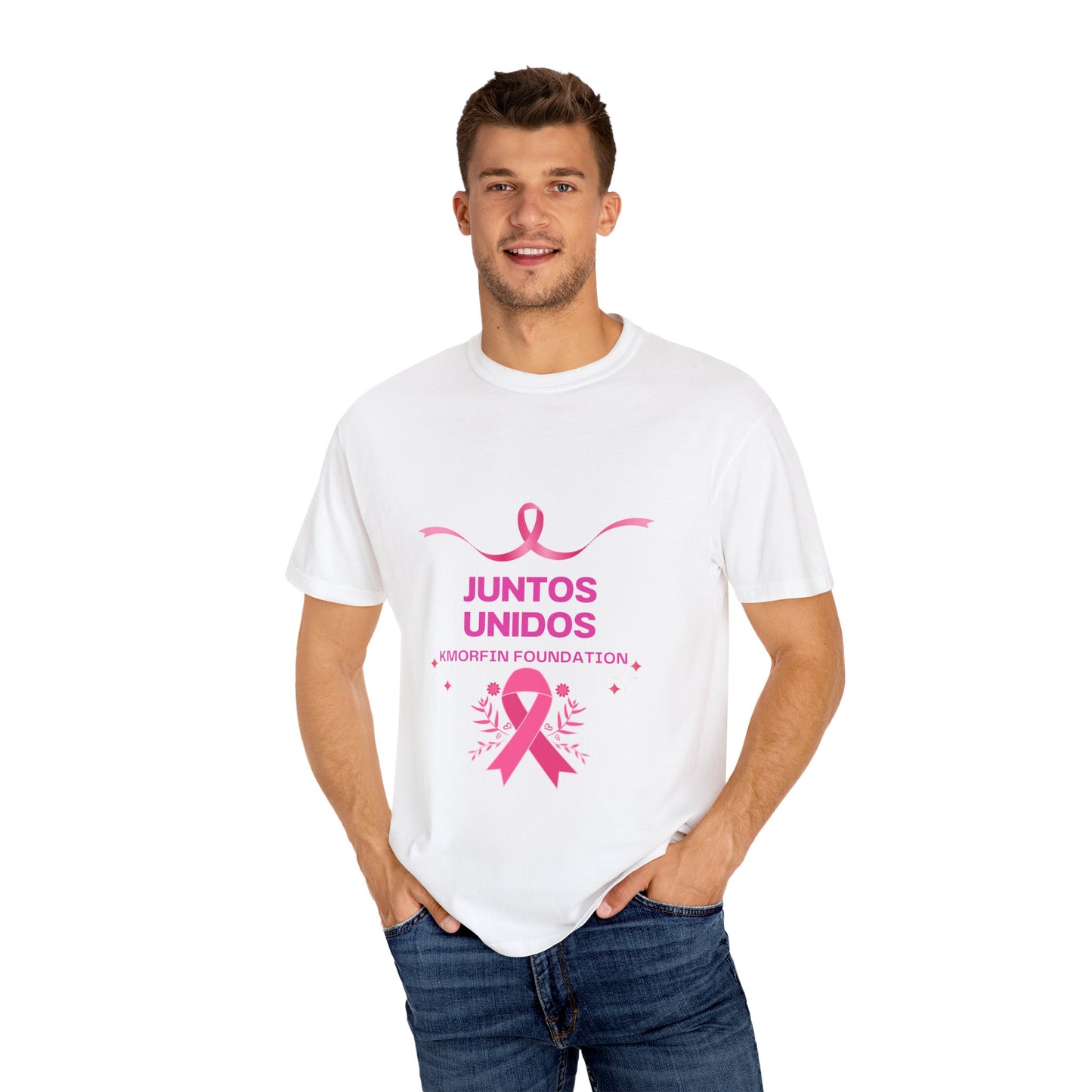 Juntos Unidos Breast Cancer Awareness Unisex T-Shirt